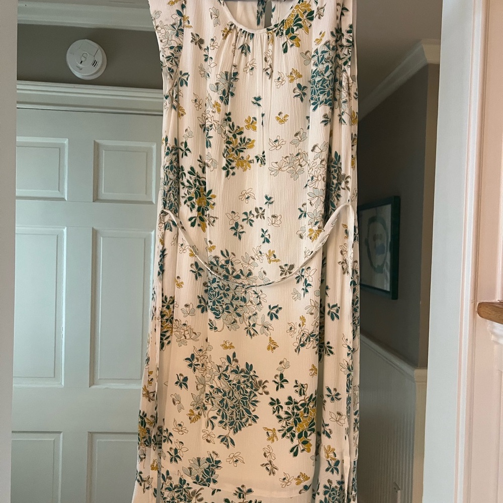 Never worn Loft floral print dress